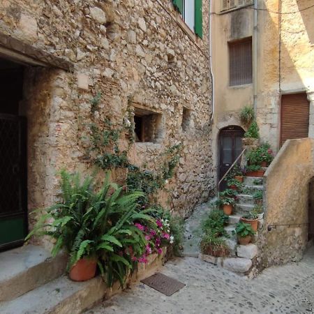 Charmant Appartement De Village Renove Gorbio Extérieur photo